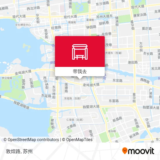 敦煌路地图
