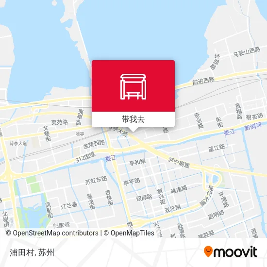 浦田村地图