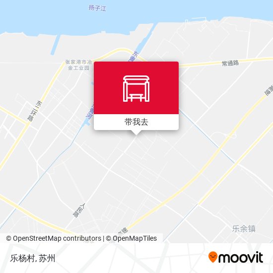 乐杨村地图