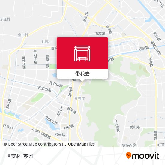 通安桥地图