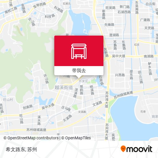 希文路东地图