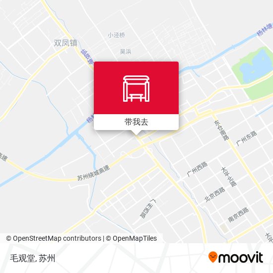 毛观堂地图