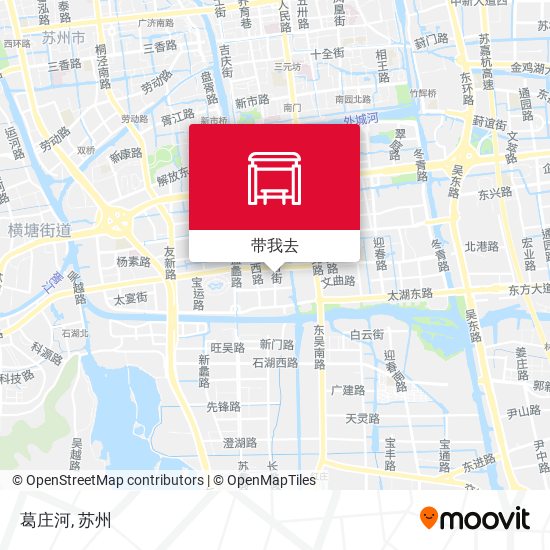 葛庄河地图