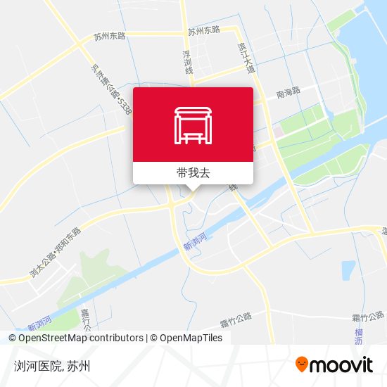 浏河医院地图