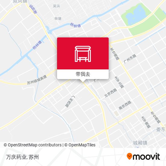 万庆药业地图