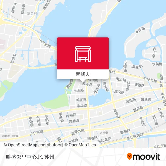 唯盛邻里中心北地图