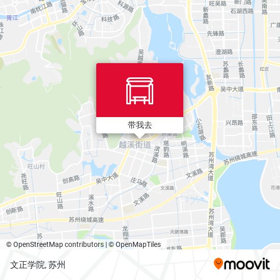 文正学院地图