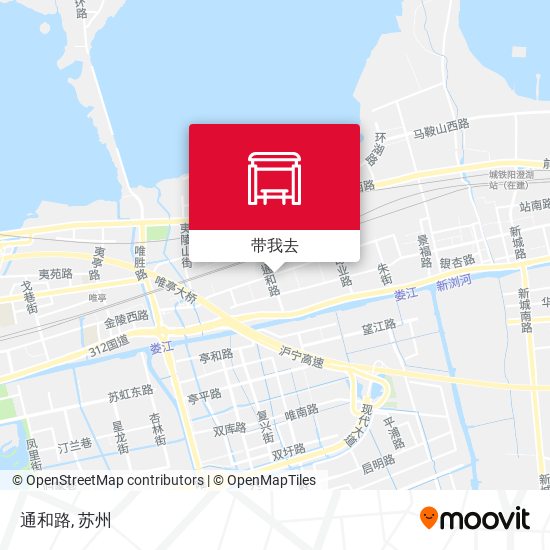 通和路地图