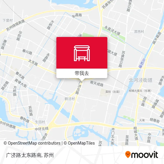 广济路太东路南地图