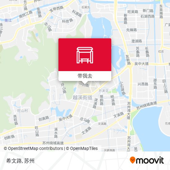 希文路地图