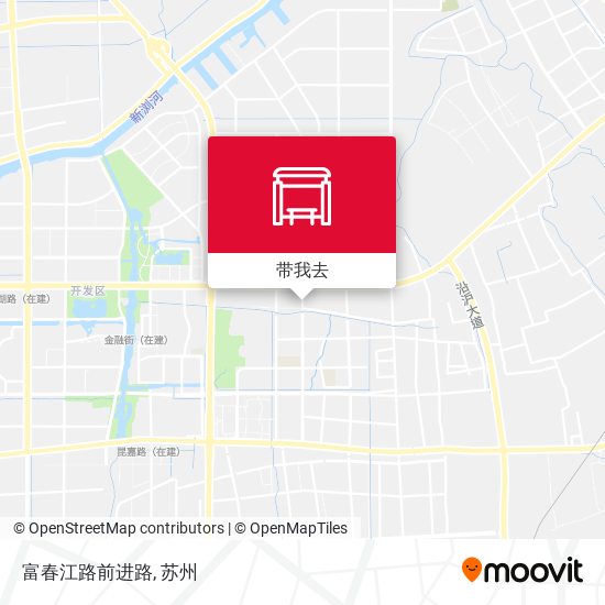 富春江路前进路地图