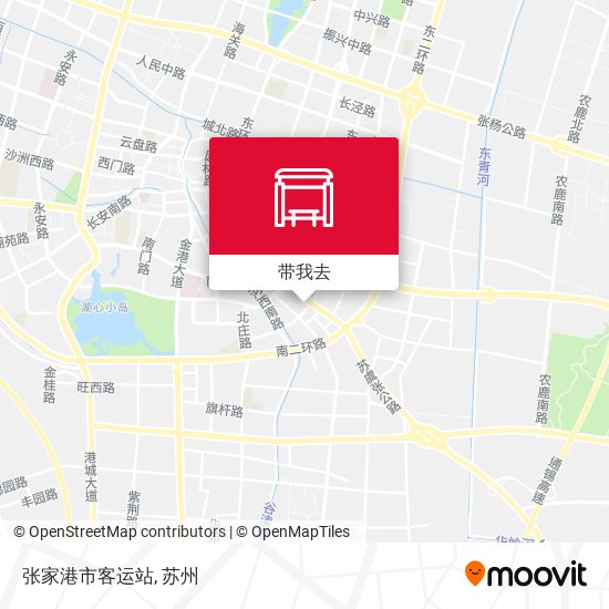 张家港市客运站地图