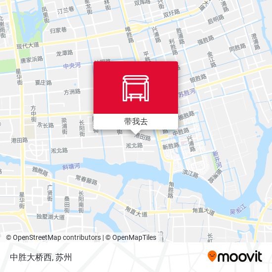 中胜大桥西地图