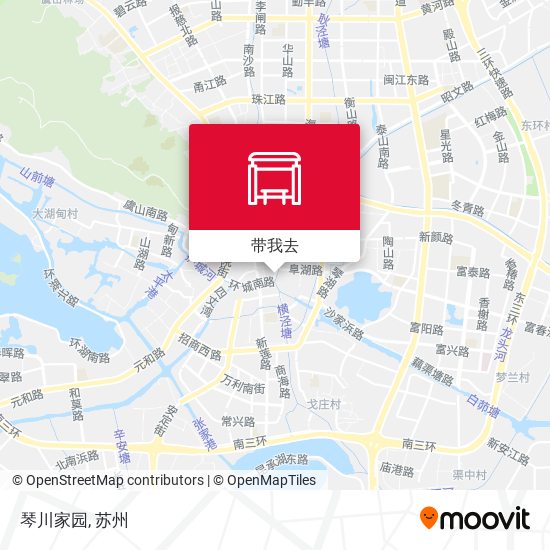 琴川家园地图