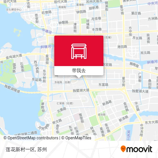 莲花新村一区地图