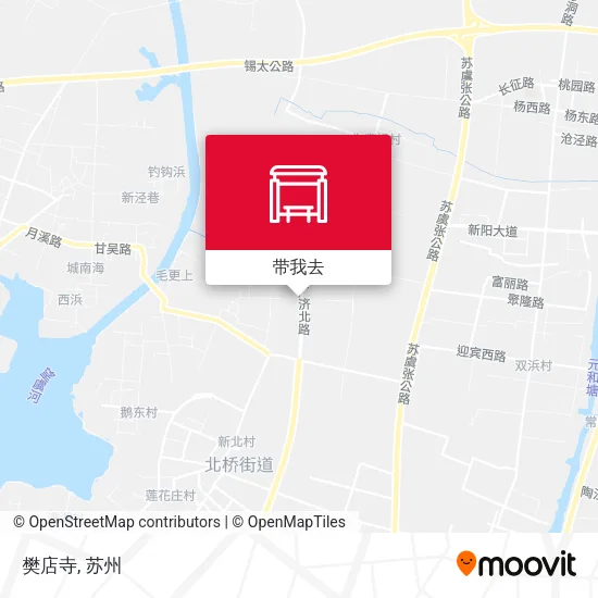 樊店寺地图