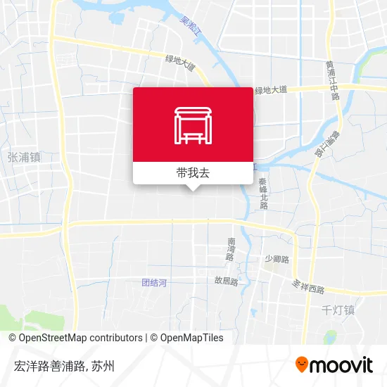 宏洋路善浦路地图