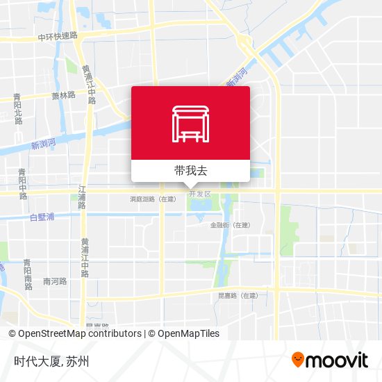 时代大厦地图