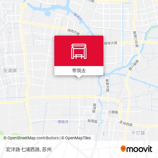 宏洋路七浦西路地图