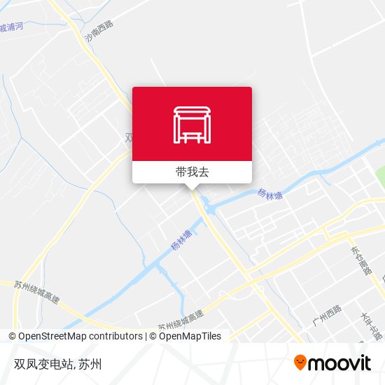 双凤变电站地图