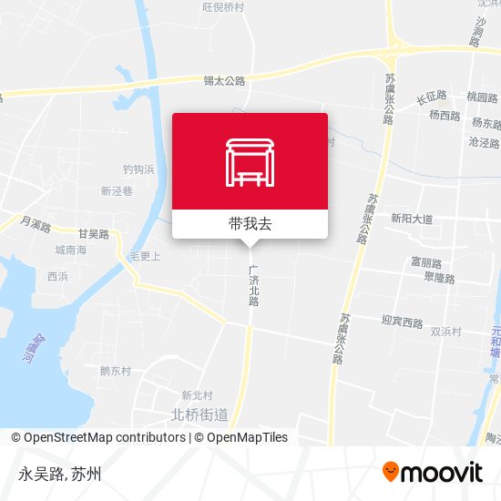 永吴路地图