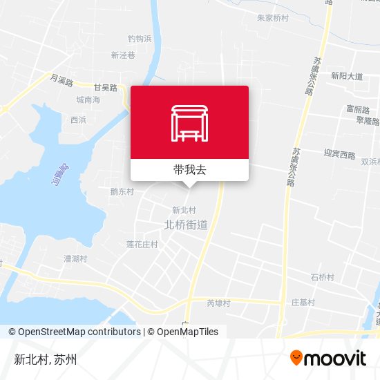 新北村地图