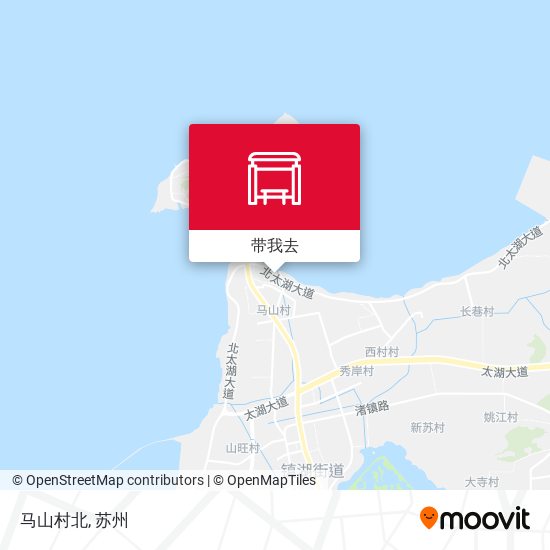 马山村北地图