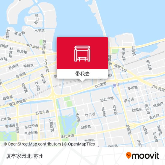 厦亭家园北地图