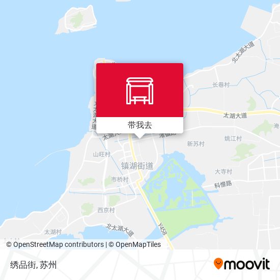 绣品街地图