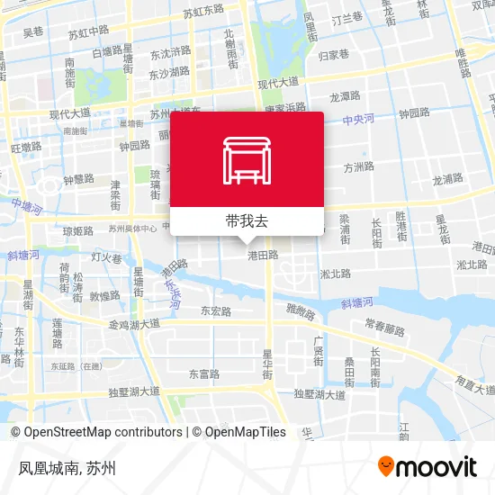 凤凰城南地图