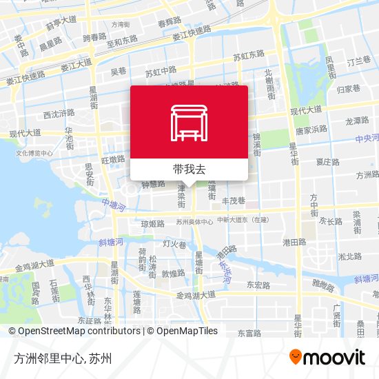 方洲邻里中心地图