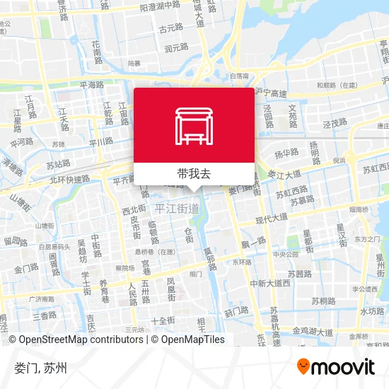 娄门地图