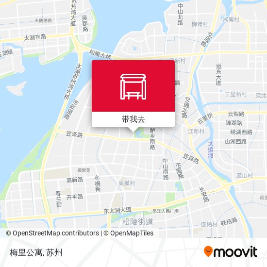 梅里公寓地图