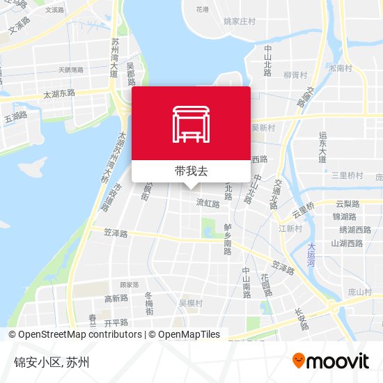 锦安小区地图