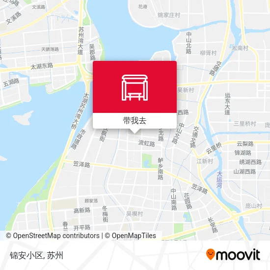 锦安小区地图