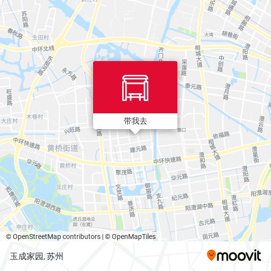 玉成家园地图
