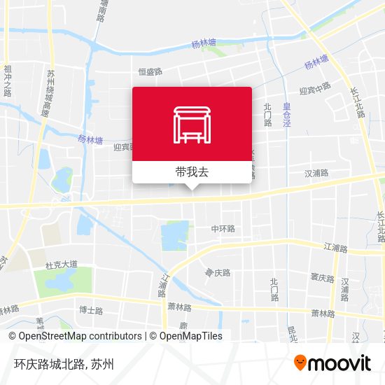 环庆路城北路地图