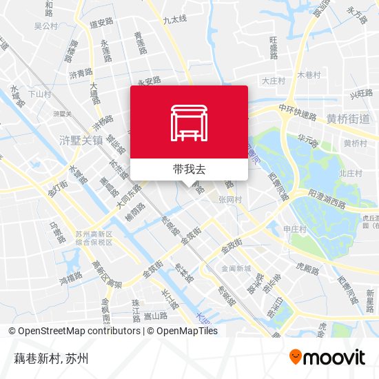 藕巷新村地图