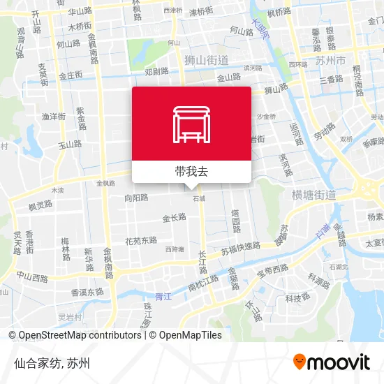 仙合家纺地图