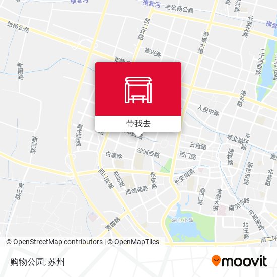 购物公园地图