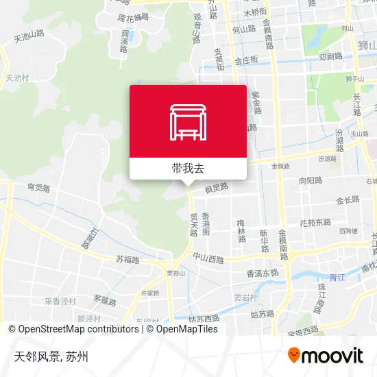 天邻风景地图