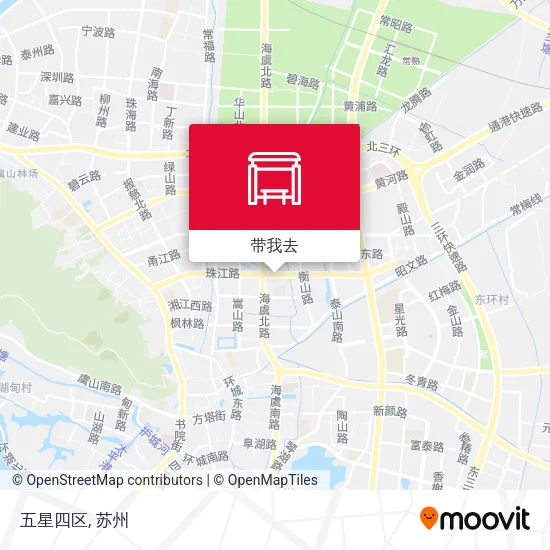 五星四区地图