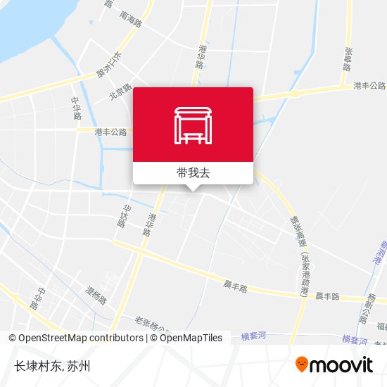 长埭村东地图