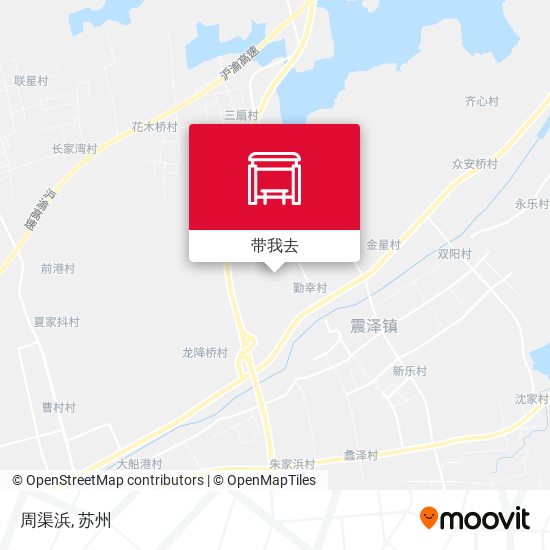 周渠浜地图
