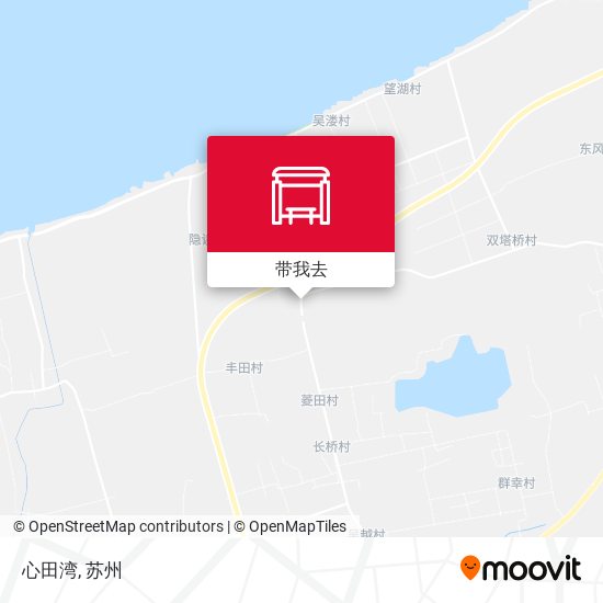 心田湾地图