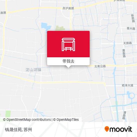 钱晟佳苑地图