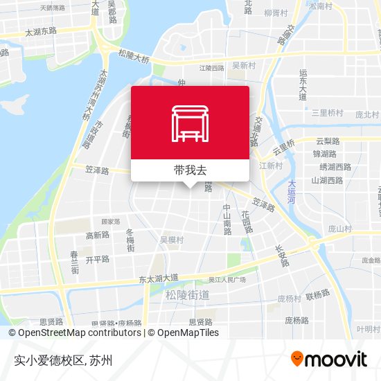 实小爱德校区地图