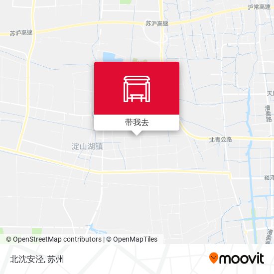 北沈安泾地图