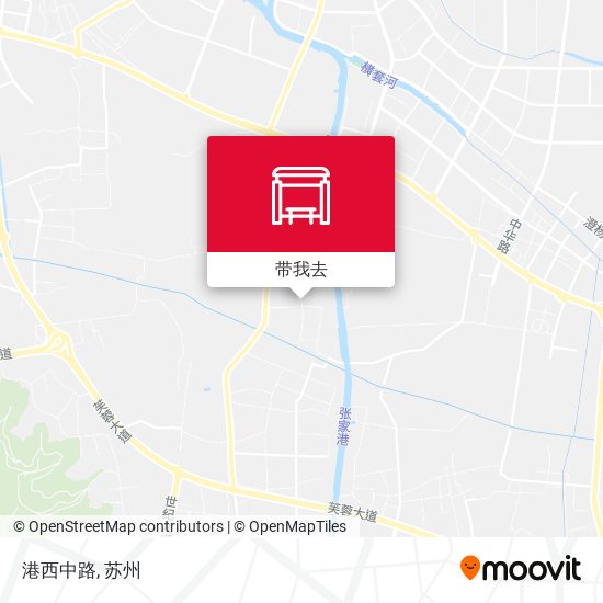 港西中路地图