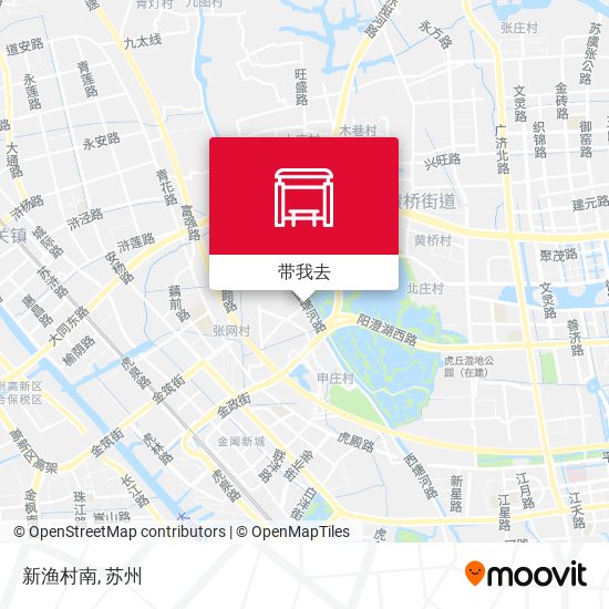 新渔村南地图